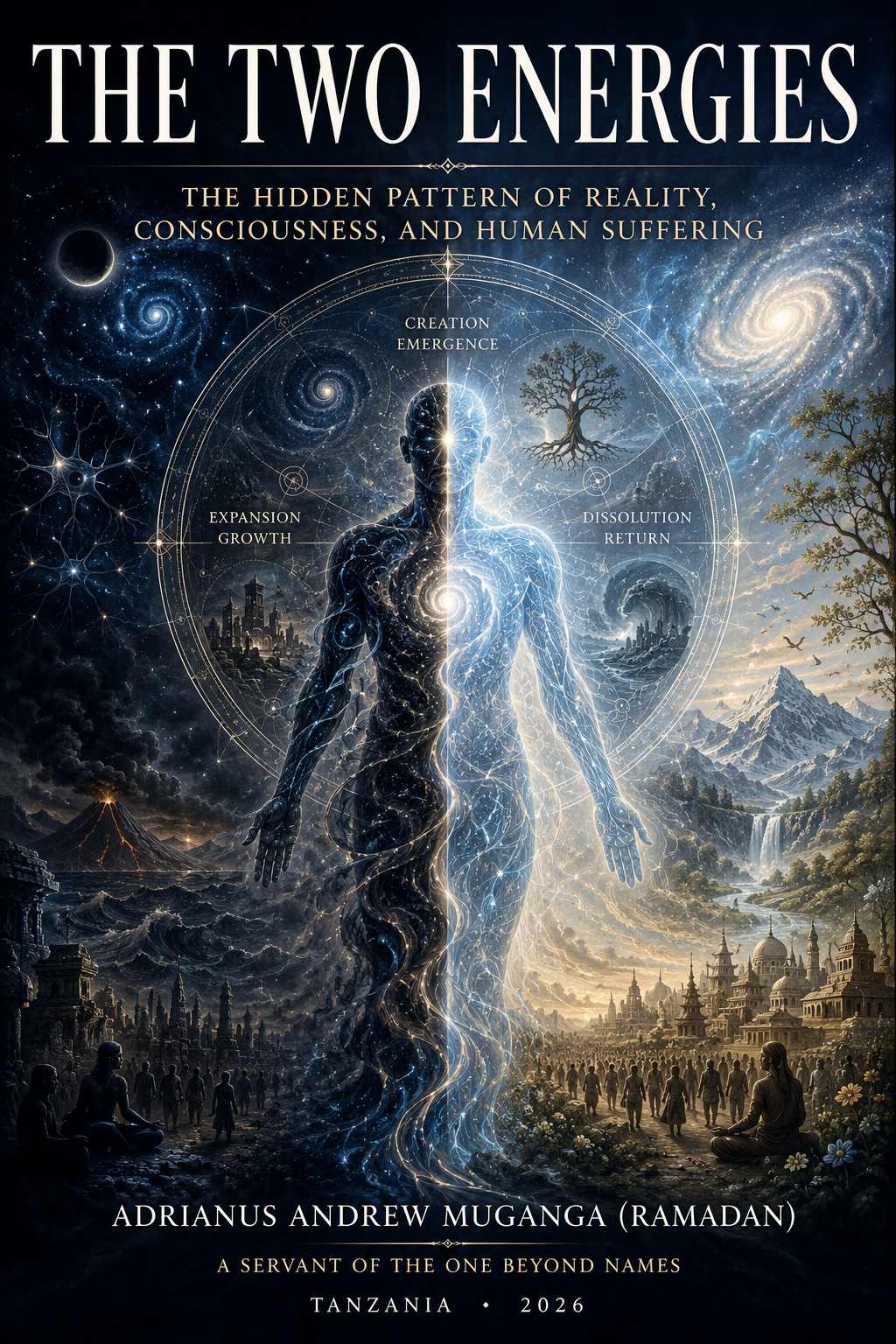 THE TWO ENERGIES: The Hidden Pattern of Reality, Consciousness, and Human Suffering book by Adrianus Muganga