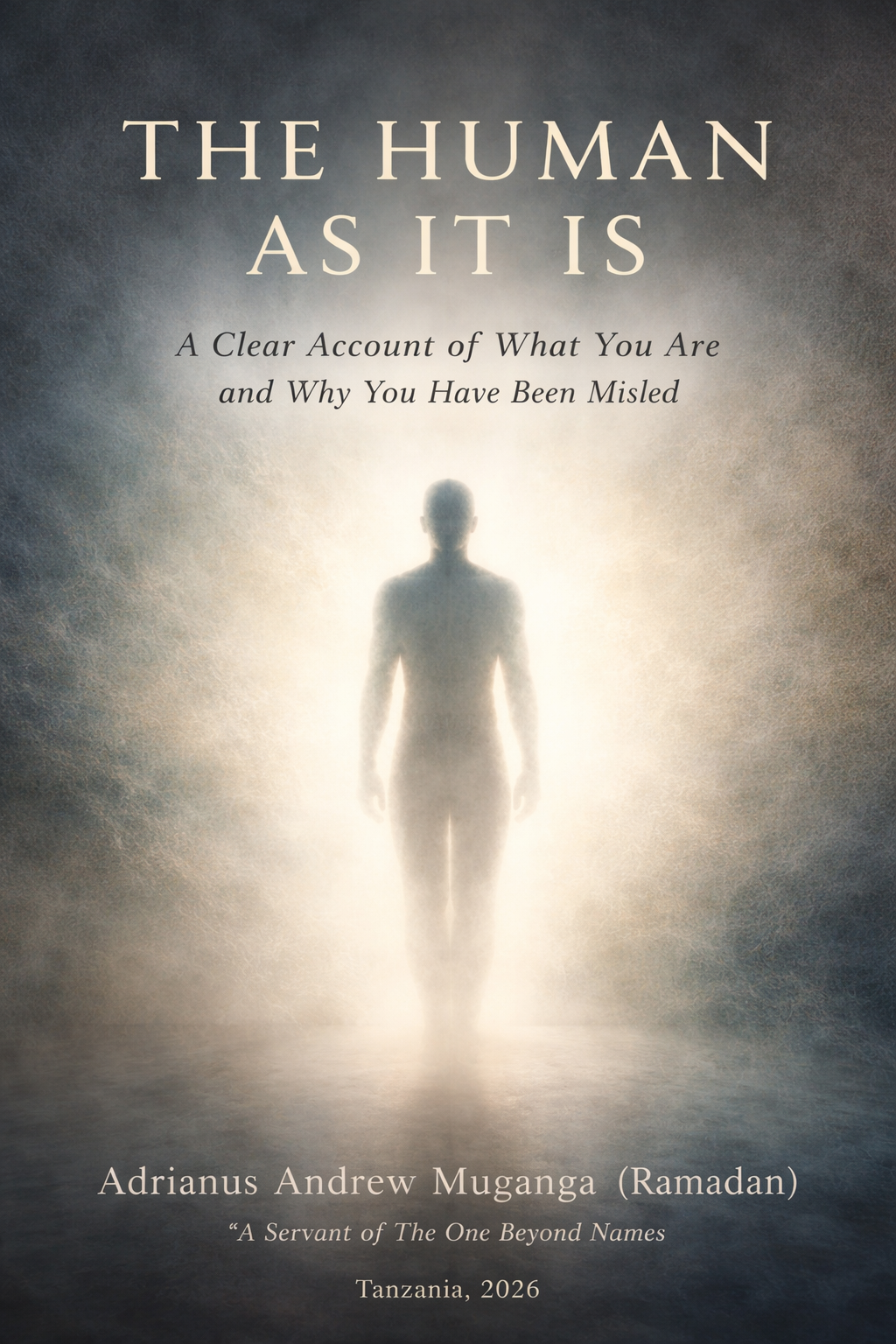 THE HUMAN AS IT IS: A Clear Account of What You Are and Why You Have Been Misled book by Adrianus Muganga