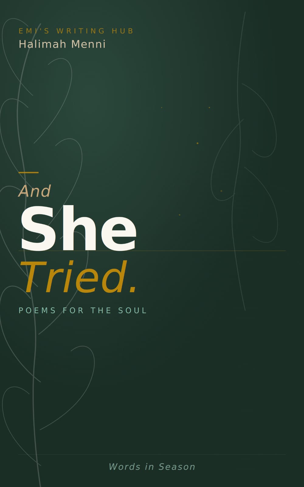 And She Tried book by Halimah Menni