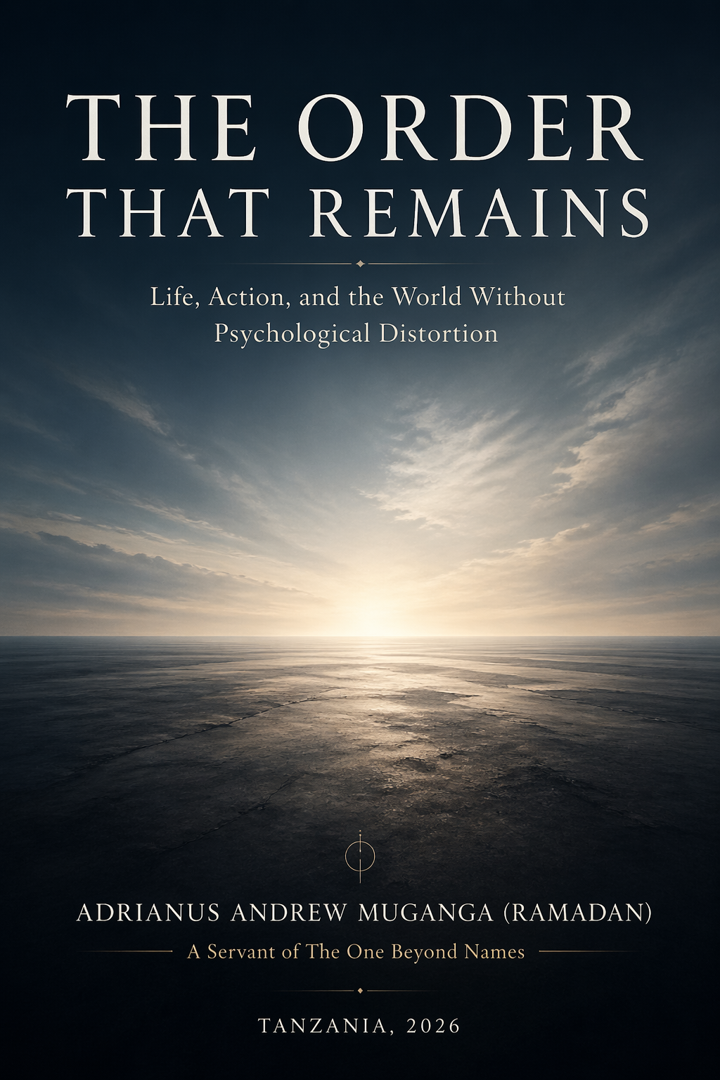 The Order That Remains: Life, Action, and the World Without Psychological Distortion book by Adrianus Muganga