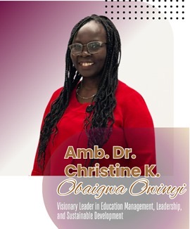 Amb Dr Christine Obaigwa Owinyi on Xania Digital Bookstore